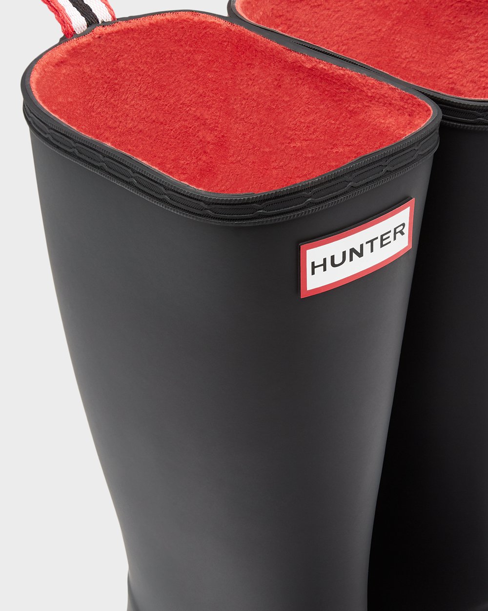 Hunter Play Støvler Svart - Dame Original Insulated Tall Rain - Norge XLPVJR-398